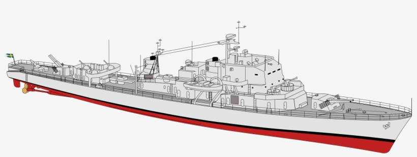 Östergötland Class Destroyer - Guided Missile Destroyer, transparent png