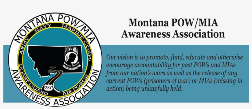 Montana Pow/mia Awareness Association's 2nd Annual - Pow Mia Flag, transparent png