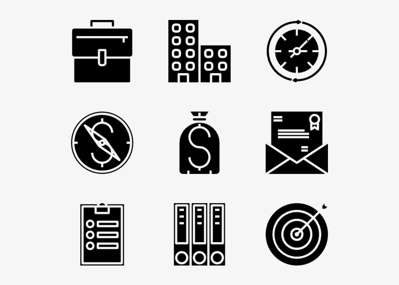 Business Management - Garbage Icons, transparent png
