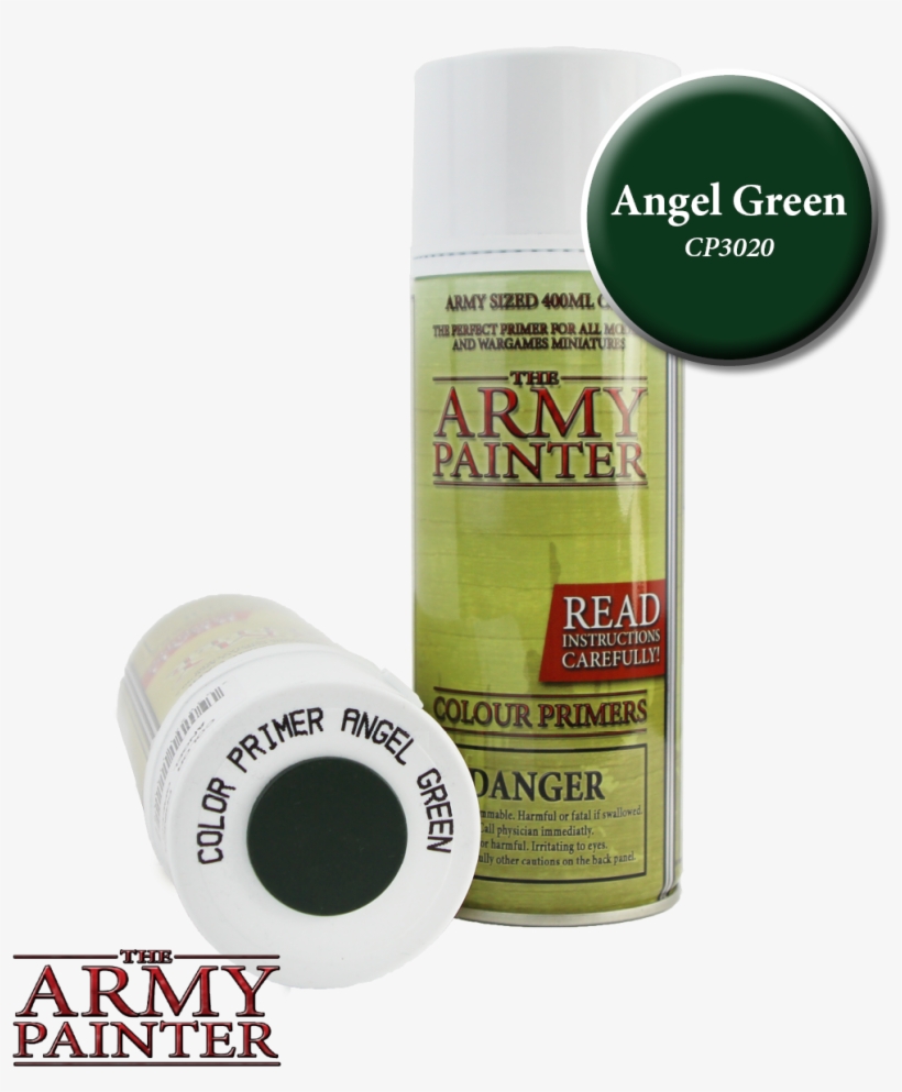Angel Green - Primer Army Painter Wolf Grey, transparent png