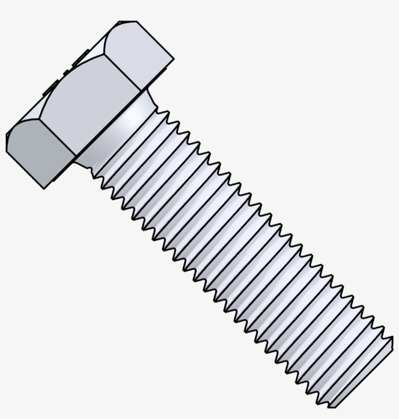 Tap Bolt, Zinc Plated - Bolt M12, transparent png