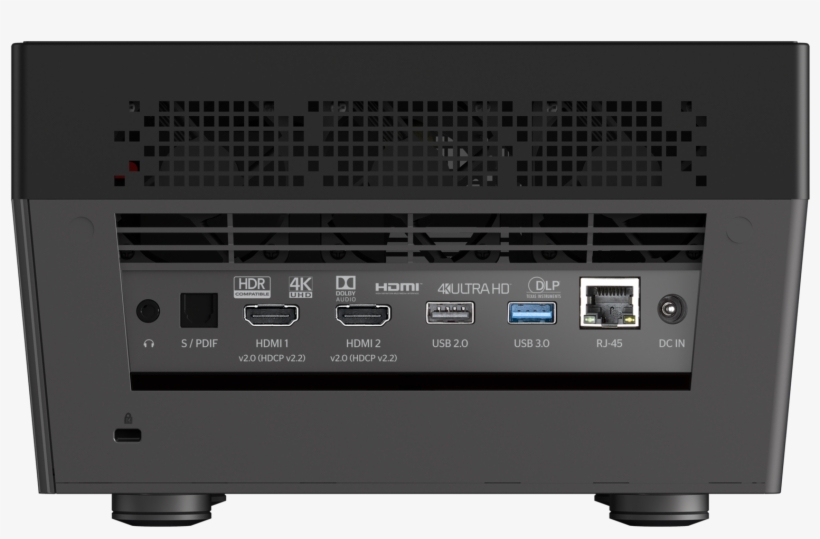 Back View Press Enter To Zoom In And Out - Optoma Uhl55, transparent png