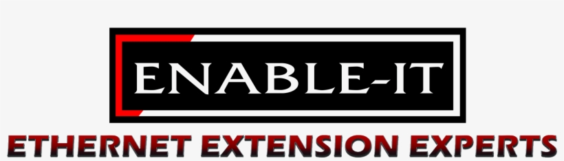 Enableit Logo Enable - It 865q Pro Poe Extender Kit Single Port 60w - 2048x492 PNG ...
