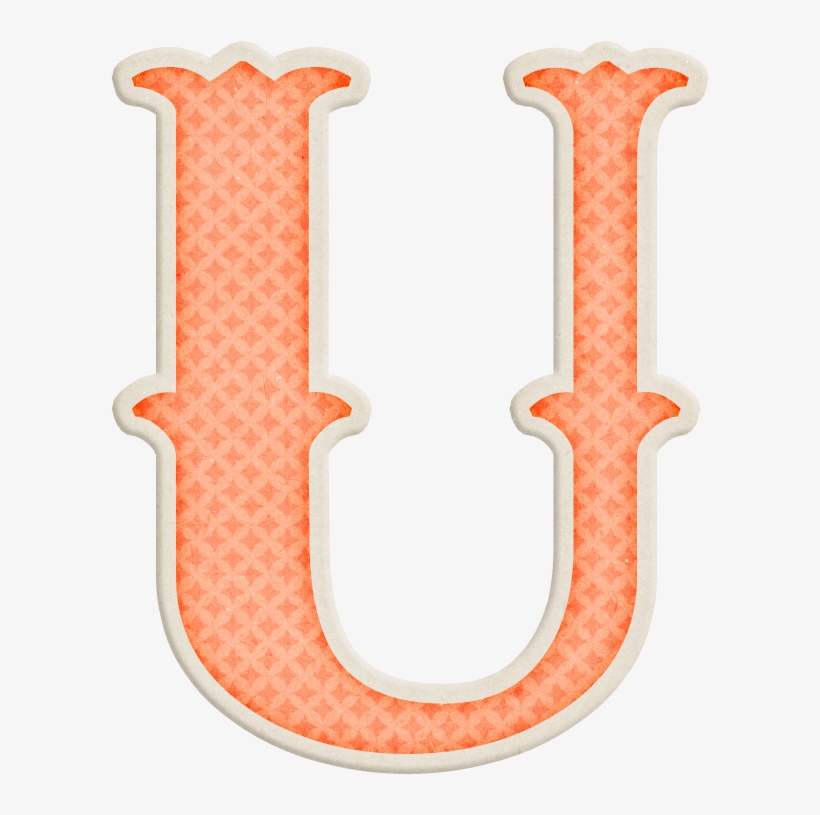 B *✿* Spring Fling Letters And Numbers, Alphabet Letters, - Peach, transparent png
