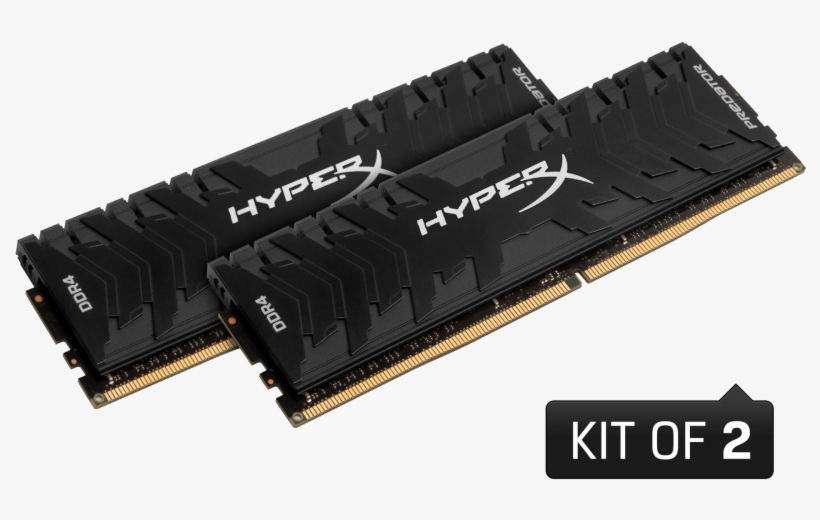 Kingston Hyperx Predator 32gb Ddr4 Pc4-19200c12 2400mhz - Kingston Hyperx Predator 32gb, transparent png