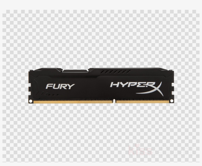 Download Kingston Technology Hyperx Fury 4gb 1600mhz - Hyperx Fury - Dimm 240-pin, transparent png