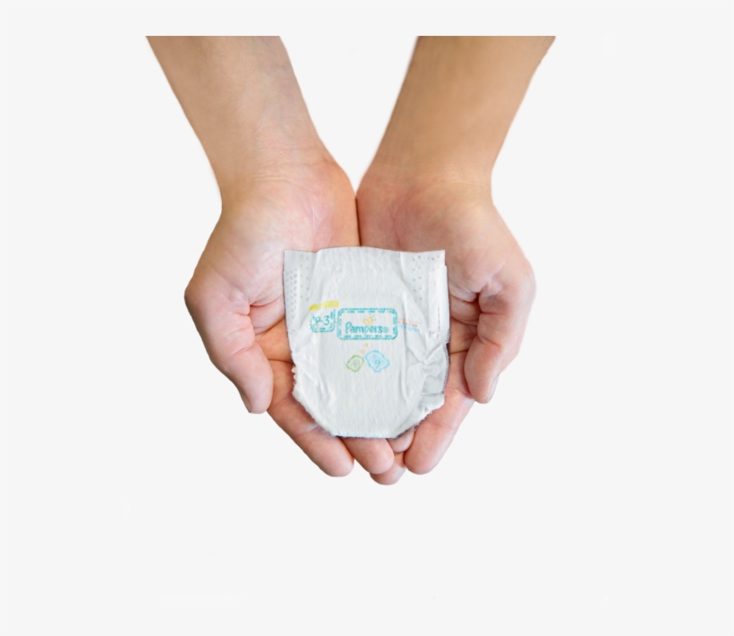 Pampers Is The First To Introduce The Smallest Diaper - Pañales Para Prematuros Pampers, transparent png