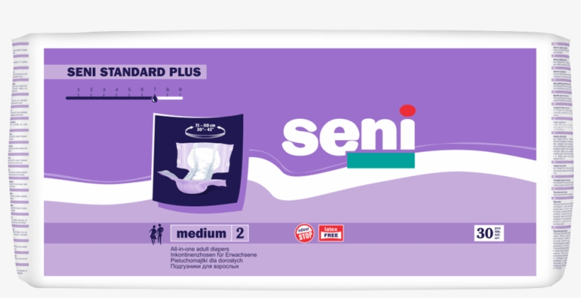 All In One Diapers - Подгузники Для Взрослых Seni, transparent png