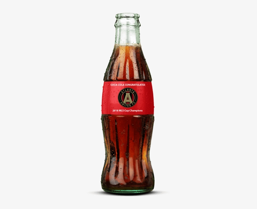 2018 Atlanta United Fc Mls Cup™ Championship Bottle - Coca-cola Life - 8 Fl Oz Bottle, transparent png