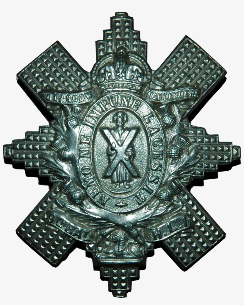 Glasgow Highlanders Cap Badge, transparent png