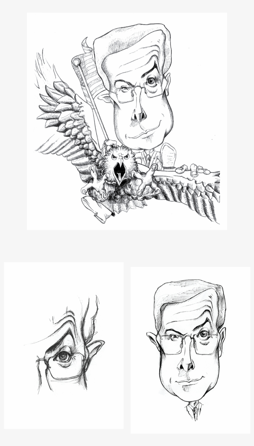 Colbert, Superhero - Sketch, transparent png