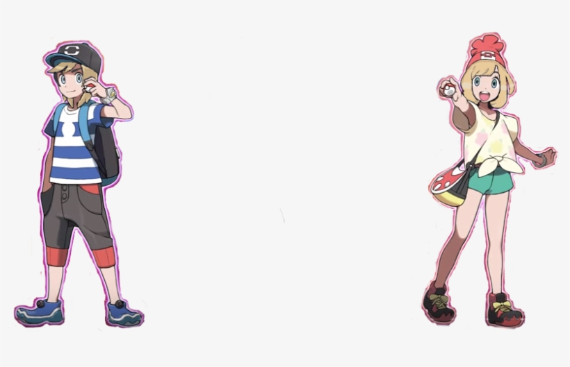 Blonde Hair - Character Sun And Moon, transparent png