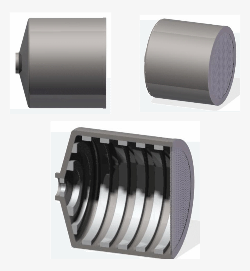 D Model Of The Ion Thruster - Diagram, transparent png