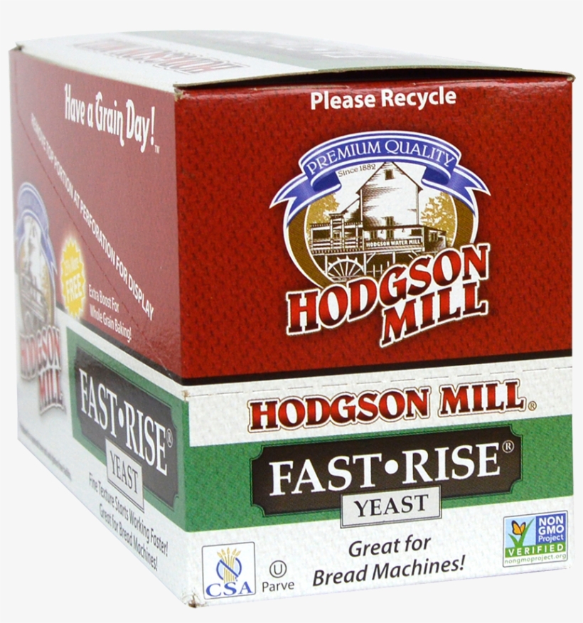 Fast Rise Yeast - Hodgson Mill Wheat Gluten, Vital - 6.5 Oz Box, transparent png