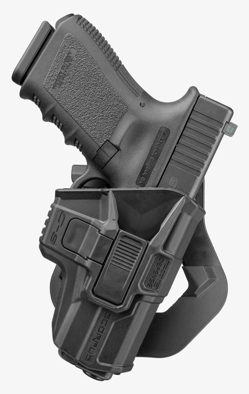 Fab Defense Scorpus Level 2 Holster & Double Magazine - Handgun Holster, transparent png