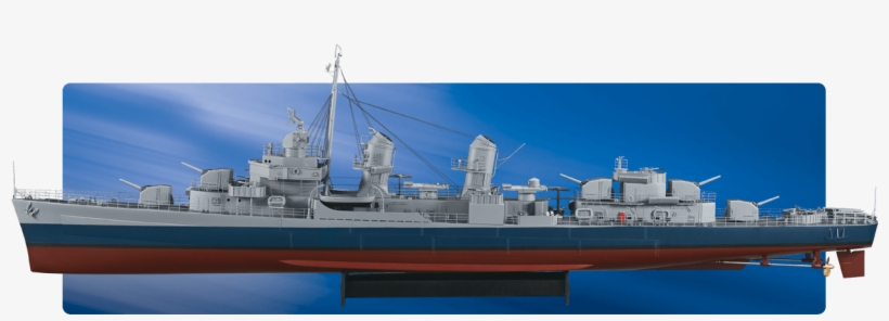 72 Us Fletcher Class Destroyer Arr, transparent png