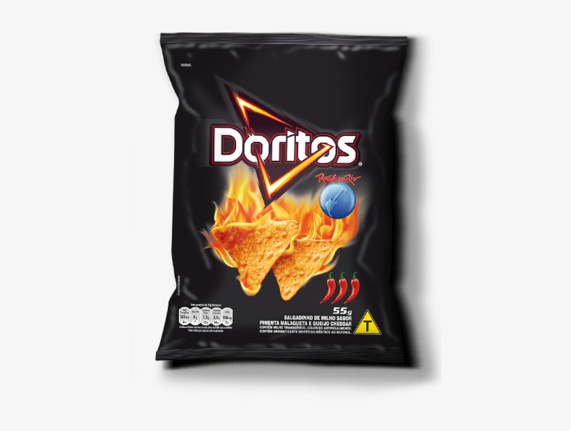 Conhe A Rock In Rio Artes Da - Doritos Chips, transparent png