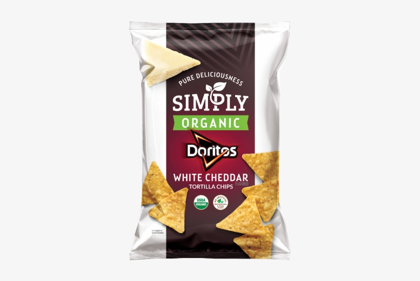Tortilla Clipart Dorito - Doritos Organic White Cheddar, transparent png