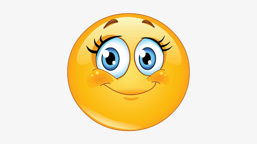 Girl Smiley Face - Girl Smiley Face Png, transparent png