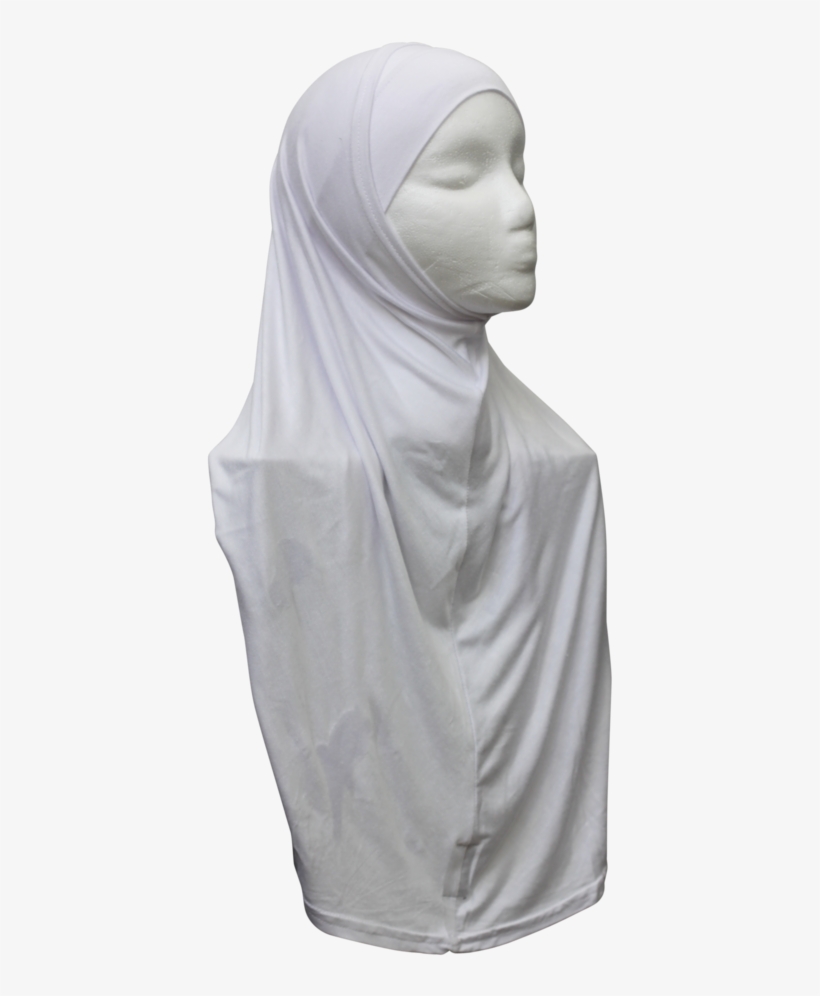 One Piece Slip-on Hijab - Hijab, transparent png