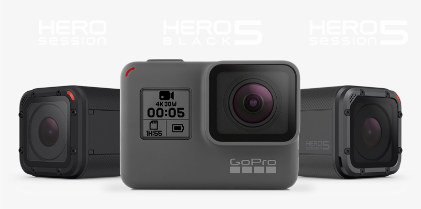 Meet The Hero5 Family - Gopro Hero 5 Black Accessories, transparent png