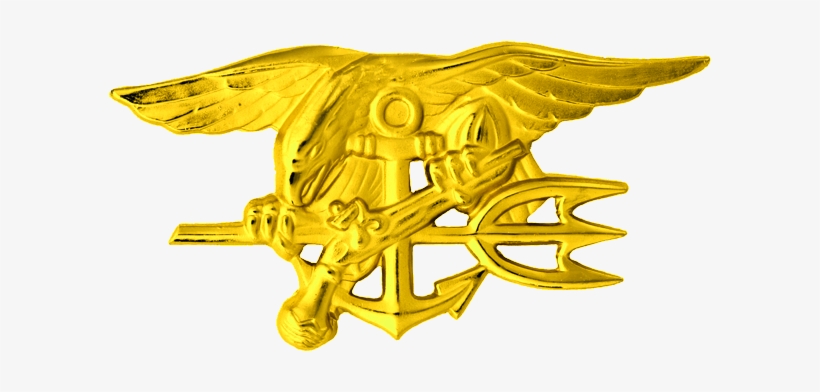 File - U - S - Navy Seals Special Warfare Insignia - Navy Seal Trident, transparent png