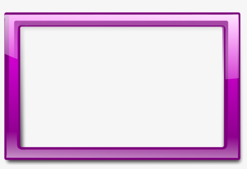 How To Set Use Glossy Transparent Purple Frames Clipart, transparent png