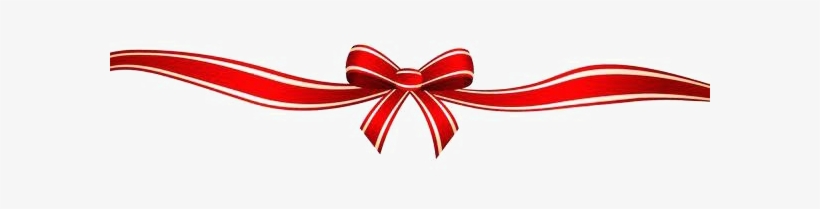 Red Bow Ribbon Transparent Background Png - May This Yuletide Season, transparent png