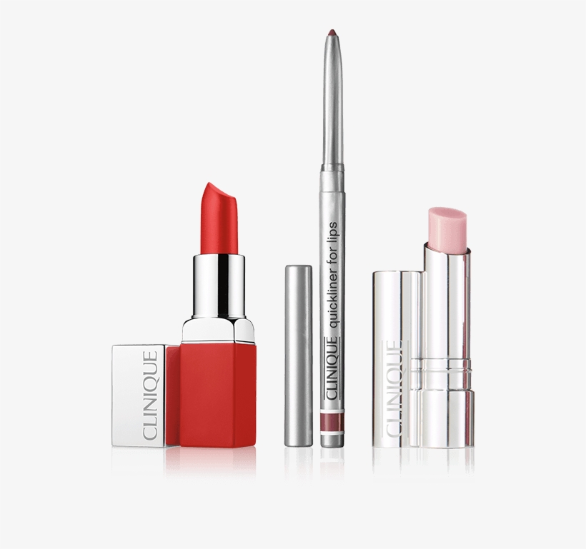 Sweet-talking Lips In True Love Reds - Clinique 'pop Matte' Lip Colour And Primer, Ruby Pop, transparent png