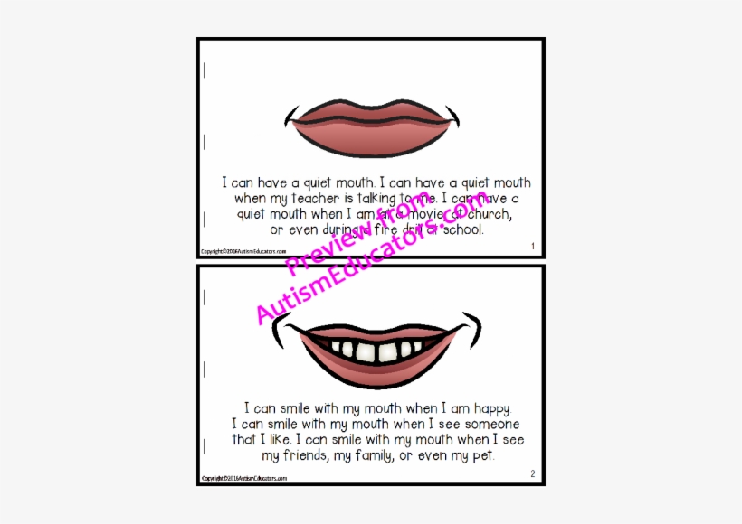 Autismeducators Autism Educators Social Story Appropriate - Social Stories, transparent png