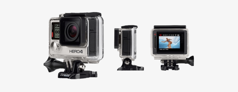 Gopro Hero4 - Black Edition - Action Camera, transparent png