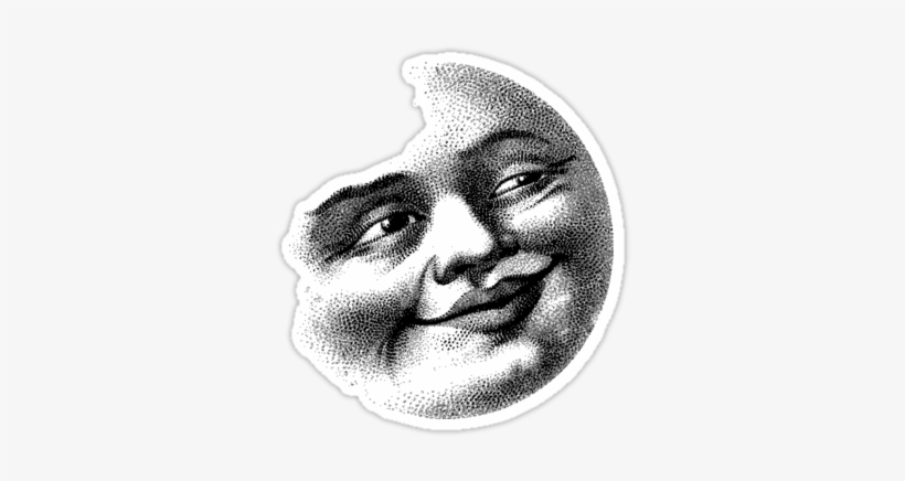 Moon - Cafepress Smile Tile Coaster, transparent png