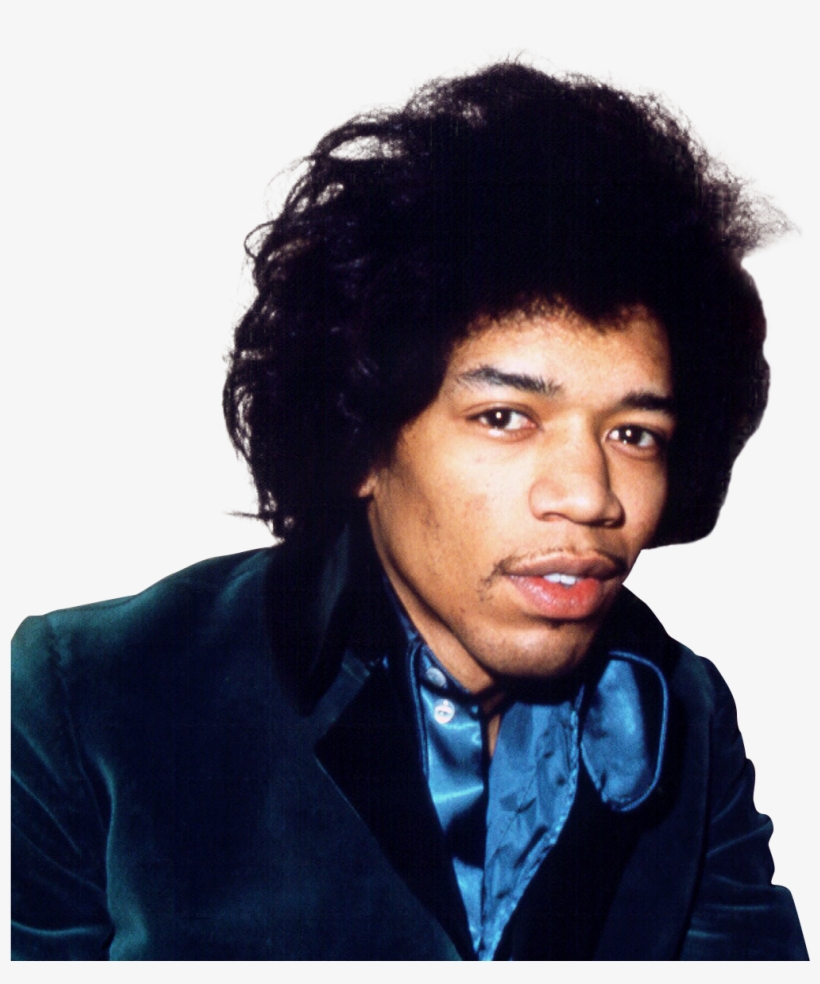 Jimi Hendrix Afro Hair, transparent png