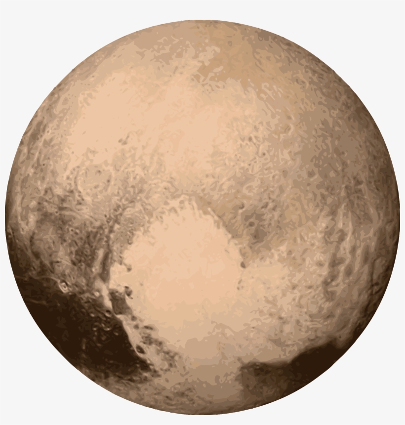 Pluto-e1460587242228 - Pluto's Heart, transparent png