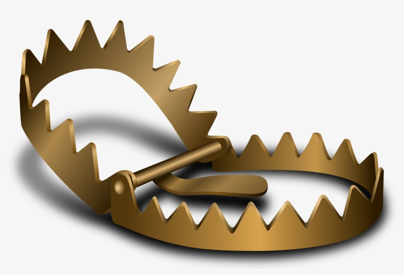 This Article Is Not Trying To Scare You, But Did You - Bear Trap Clip Art, transparent png