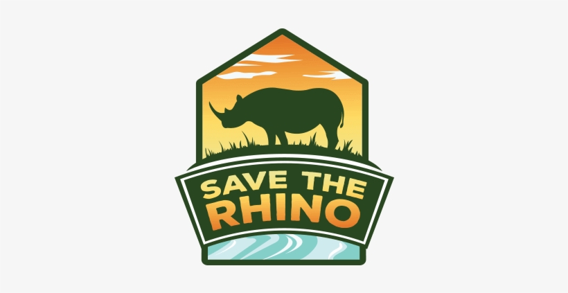 Save The Rhino - Emblem, transparent png