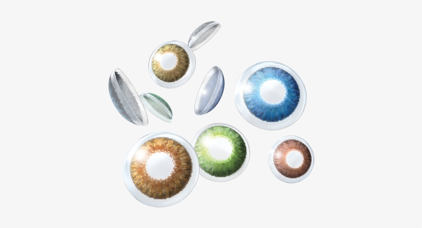 Lenses - Blue, transparent png