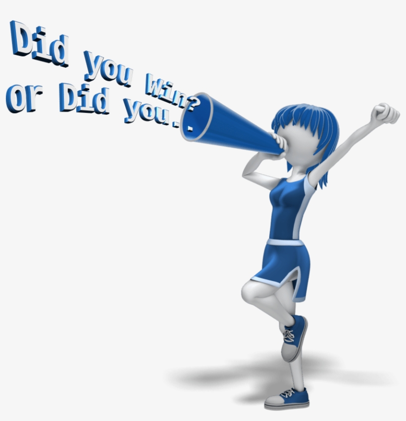Did You Win Or Did You - Figurine, transparent png