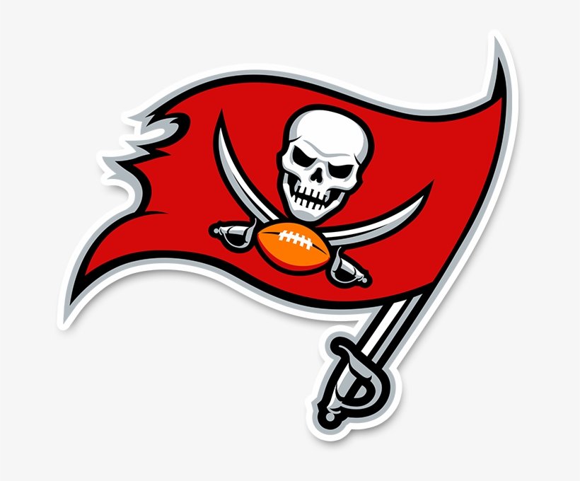Tampa Bay Buccaneers Nfl Logo Sticker - Tampa Bay Buccaneers Logo, transparent png
