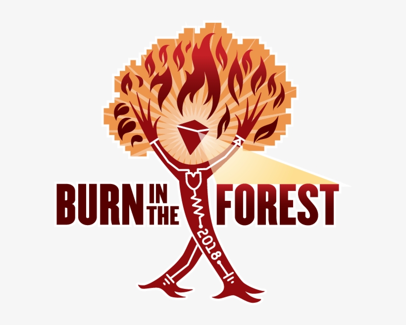 Burn In The Forest - Calendar, transparent png