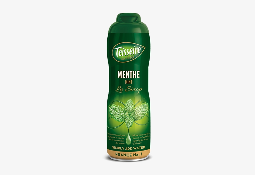 Teis Mint 60cl Png - Teisseire Concentrated Peach Drink, transparent png