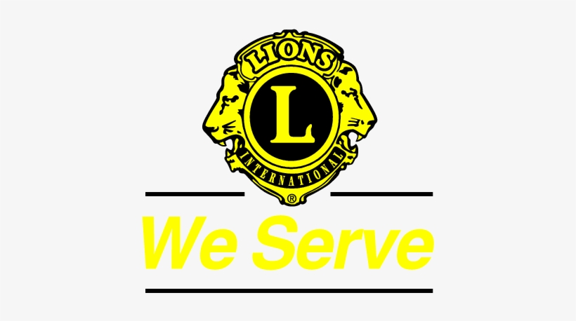 Report - Lions International We Serve Logo, transparent png