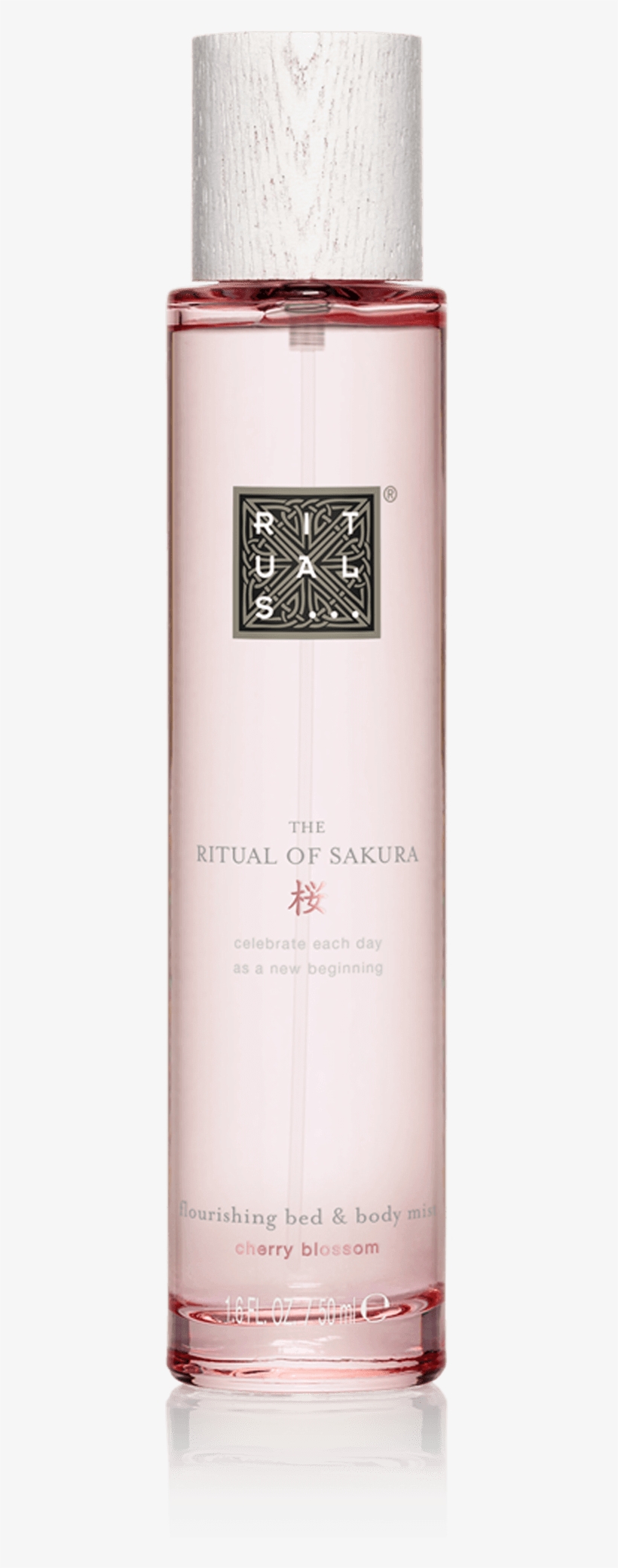 The Ritual Of Sakura Bed & Body Mist - Rituals The Ritual Of Sakura Bed And Body Mist (50ml), transparent png