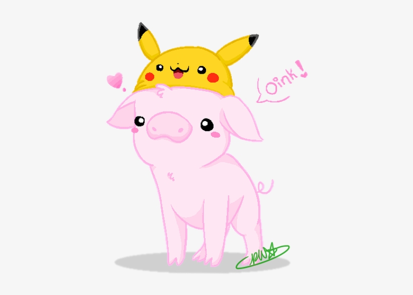 Smol Cute Pig With Smol Cute Hat 0w0 Requested By Photograph 530x530 Png Download Pngkit