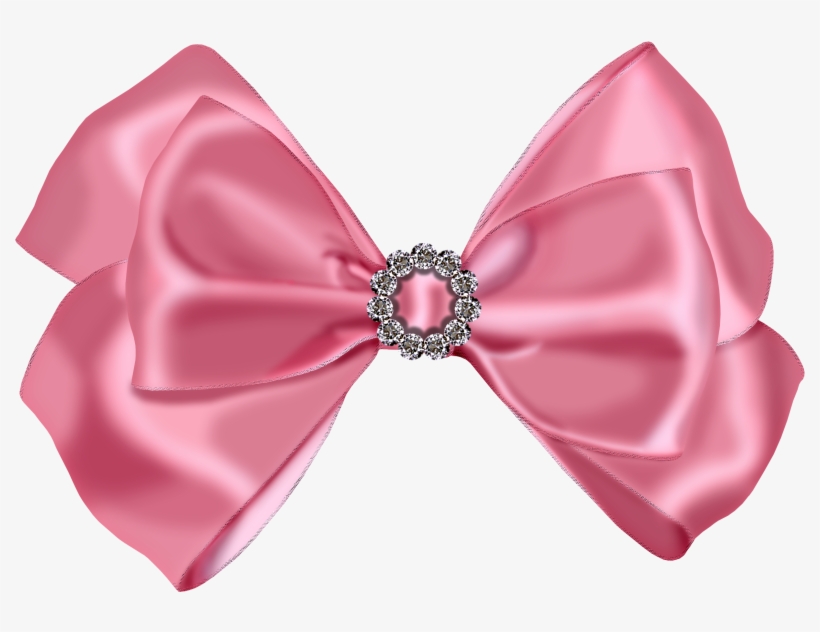 Pink Bow Png Transparent, transparent png