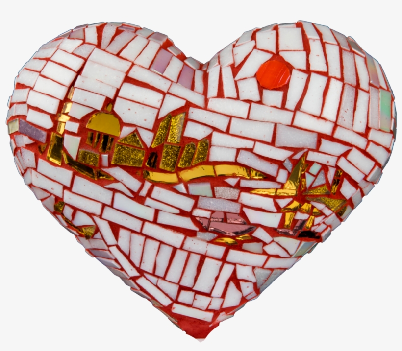 “golden - Heart, transparent png