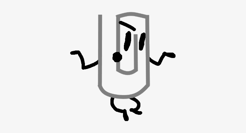 Paperclip - Paperclip Bfdi, transparent png