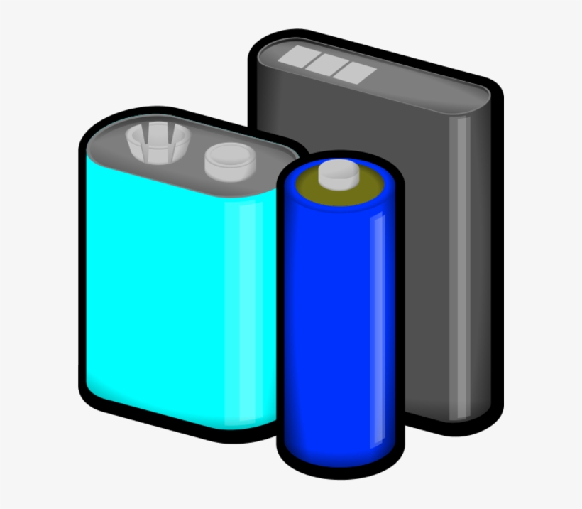 Graphic Freeuse Stock Battery Clipart Power - Batteries Clip Art, transparent png