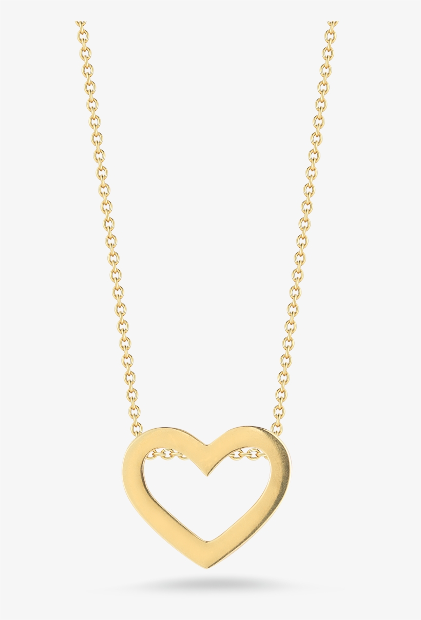 Roberto Coin Tiny Treasures 18k Yellow Gold Heart - Heart Pendant Gold, transparent png