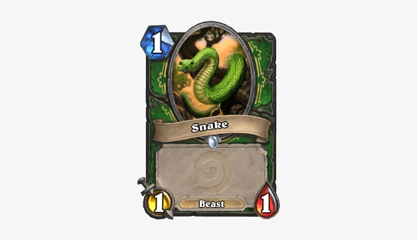 Snake - Hearthstone 1 1 Snake, transparent png